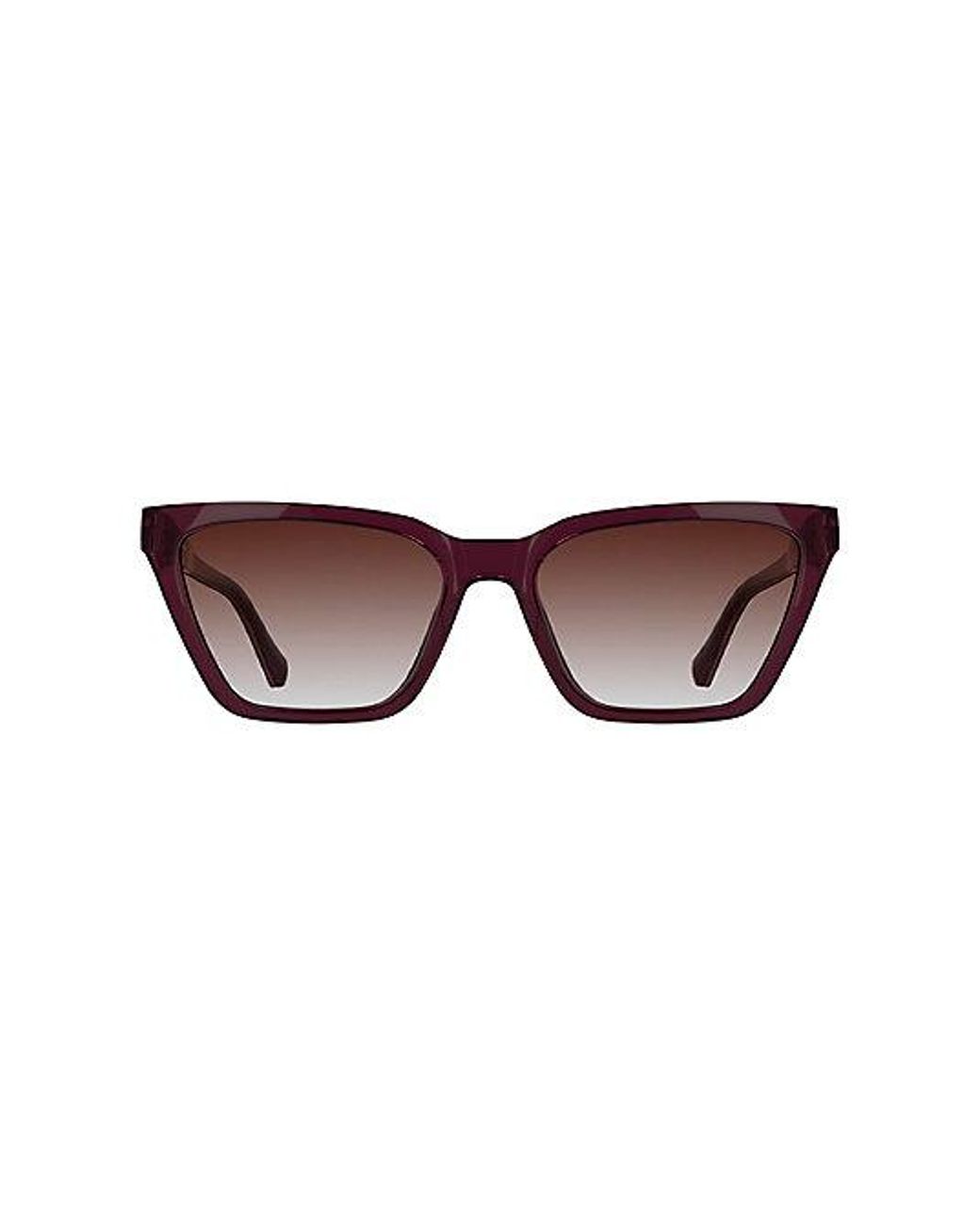 Calvin Klein Brown Jeans Modified Rectangle Sunglasses