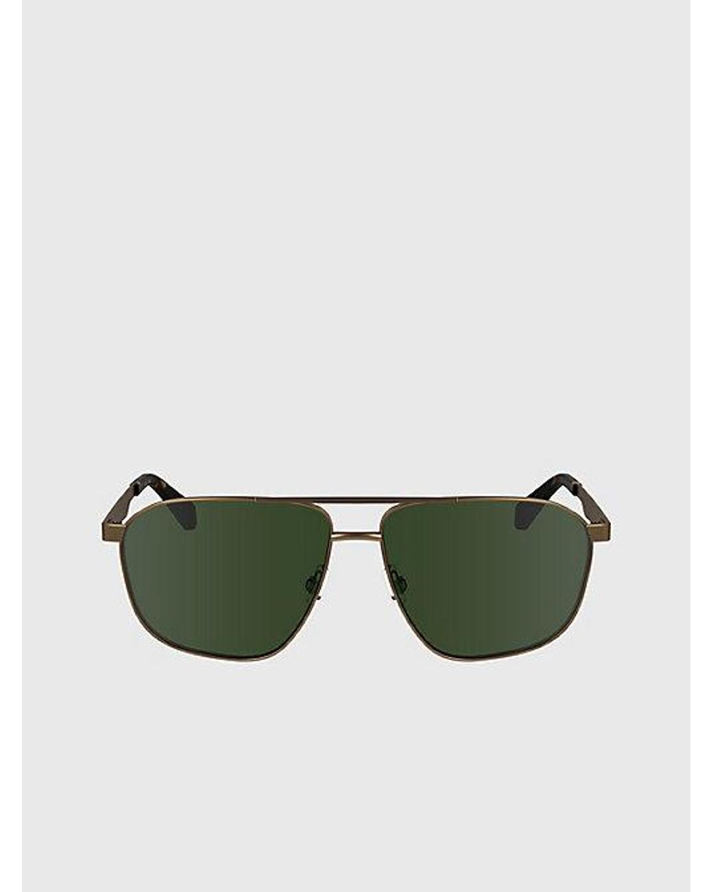 Calvin Klein Green Jeans Modified Rectangle Sunglasses for men