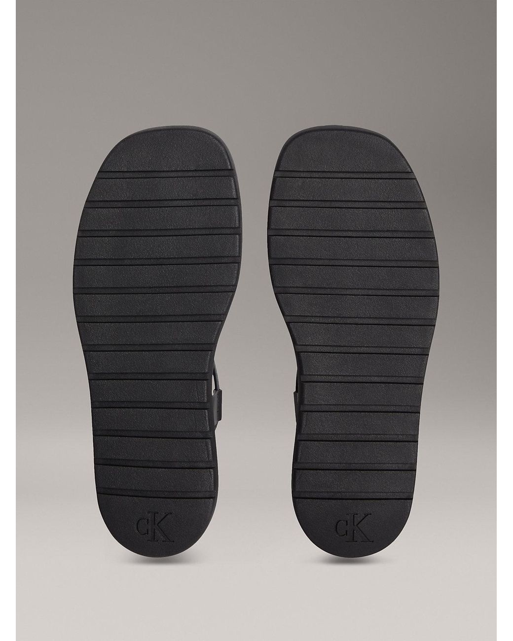 Calvin Klein Gray Sandals