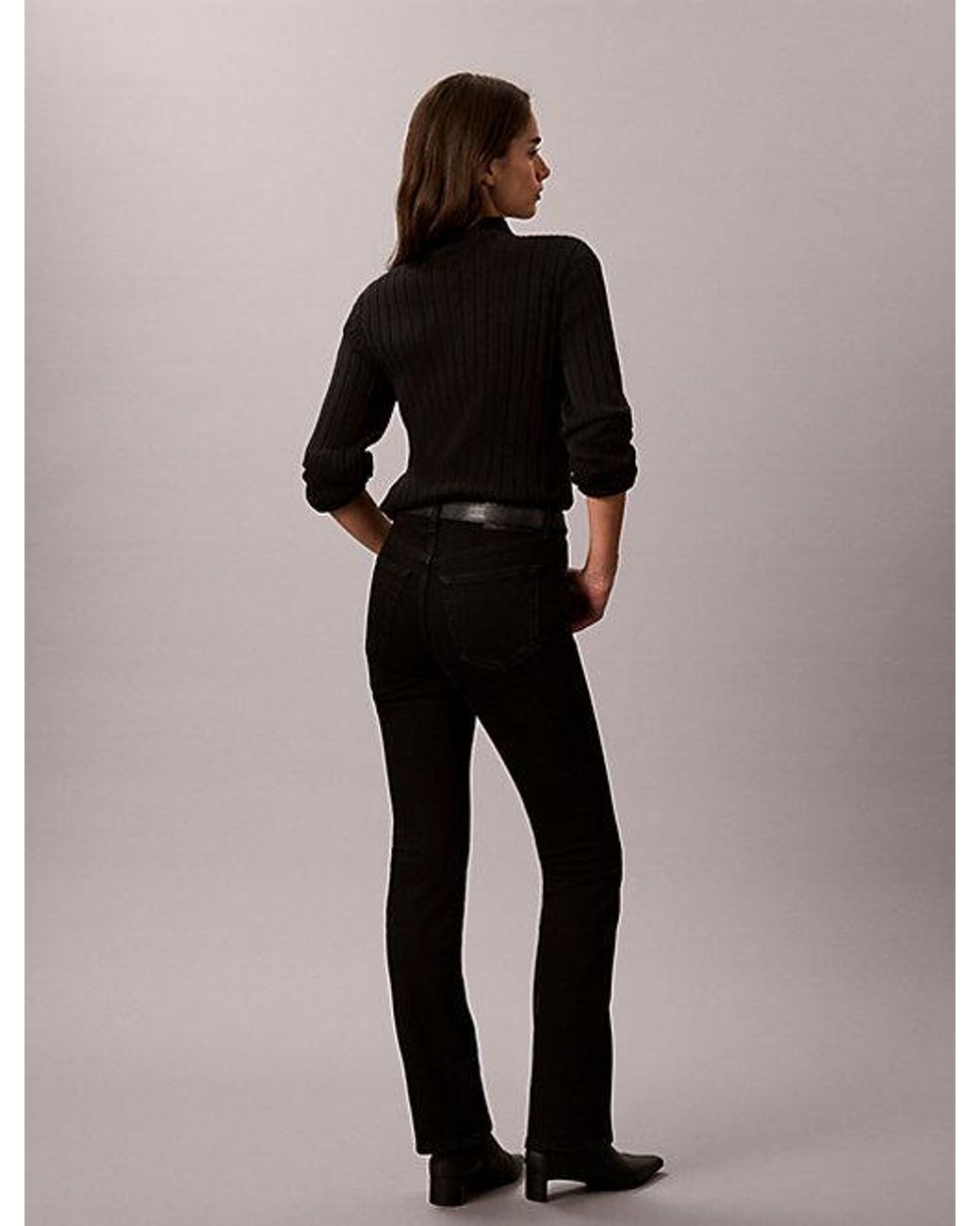 Calvin Klein Black Jeans Skinny Bootcut Jeans
