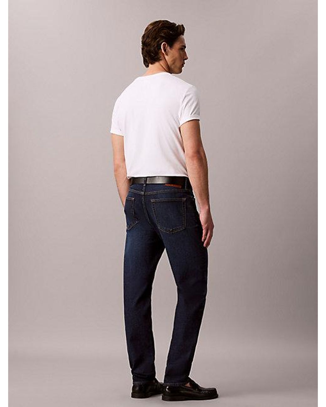 Calvin Klein Gray Jeans Tapered Jeans for men