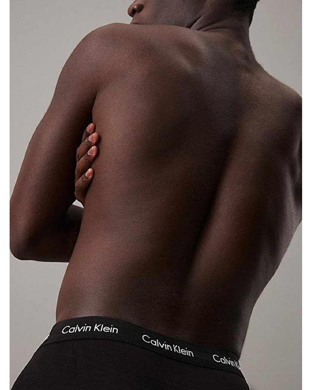 Calvin Klein 3 Pack Low Rise Trunks in het Black voor heren