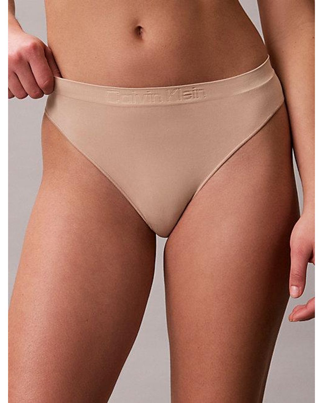 Calvin Klein Brown 3Er-Pack Strings