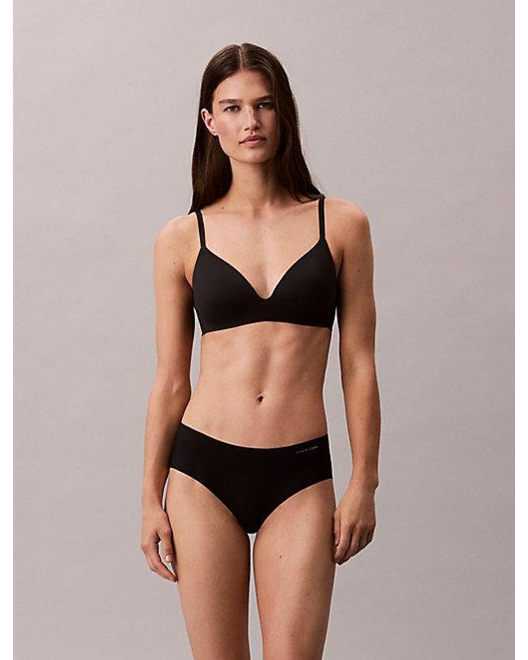 Calvin Klein Brown Wireless T-Shirt Bra Perfectly Fit