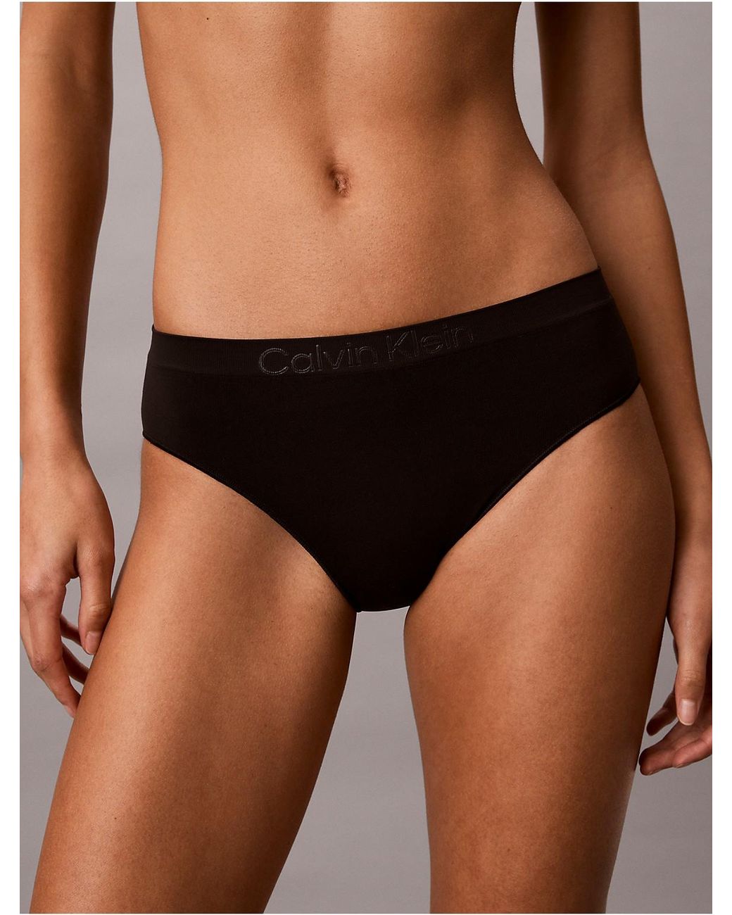 Calvin Klein Black Bonded Flex Bikini