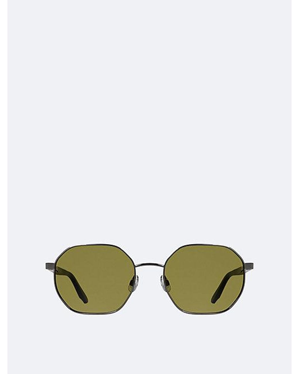 Calvin Klein Green Modified Rectangle Sunglasses Ck25110S