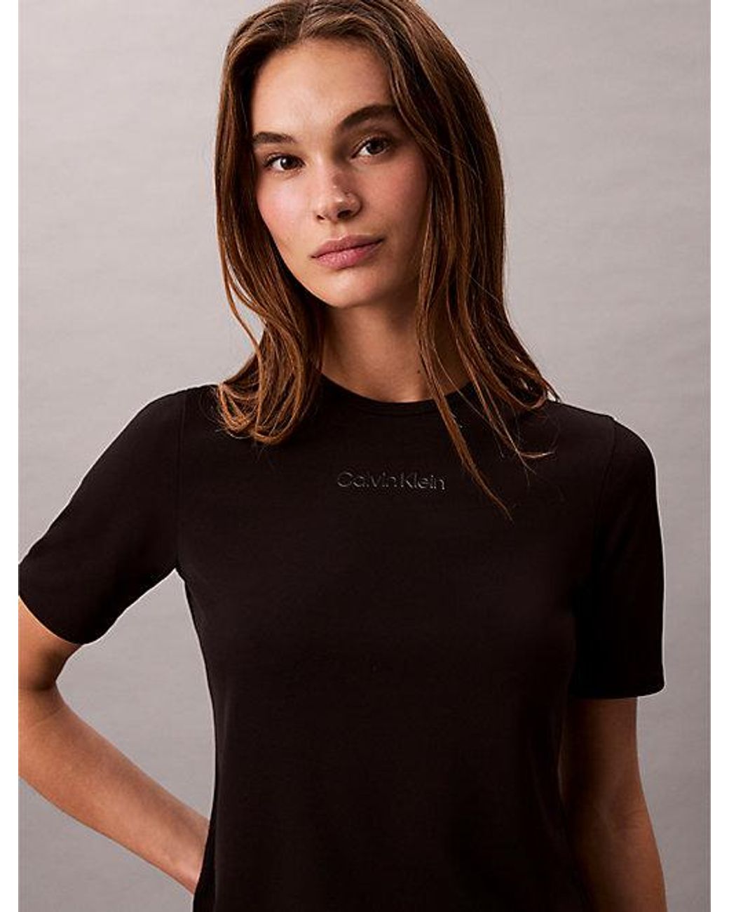 Calvin Klein Black Breathable Performance Gym T-Shirt