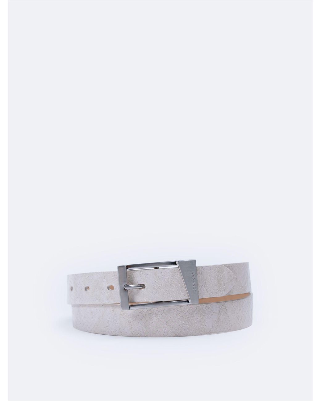 White calvin cheap klein belt