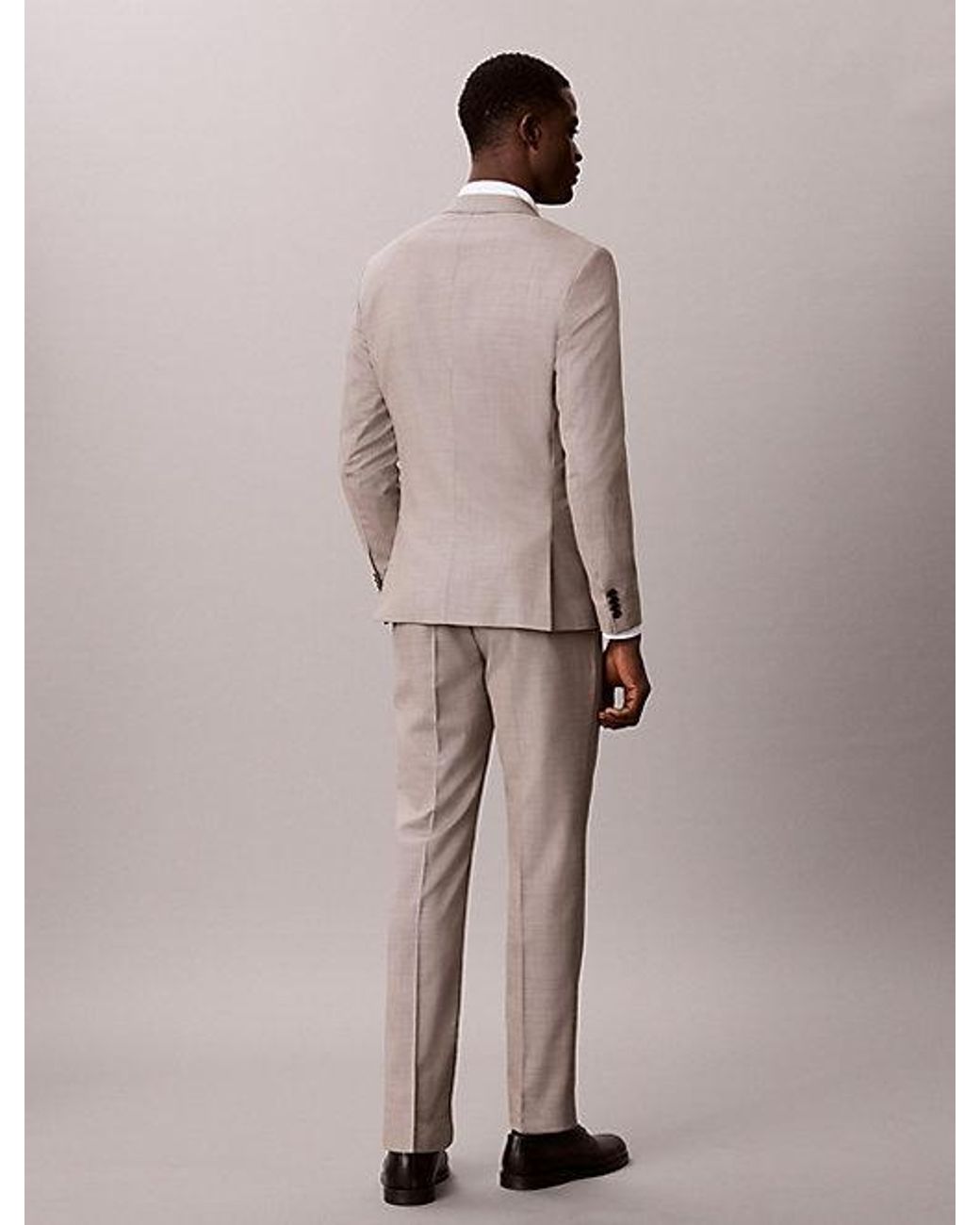 Calvin Klein Natural Wool Slim Blazer for men
