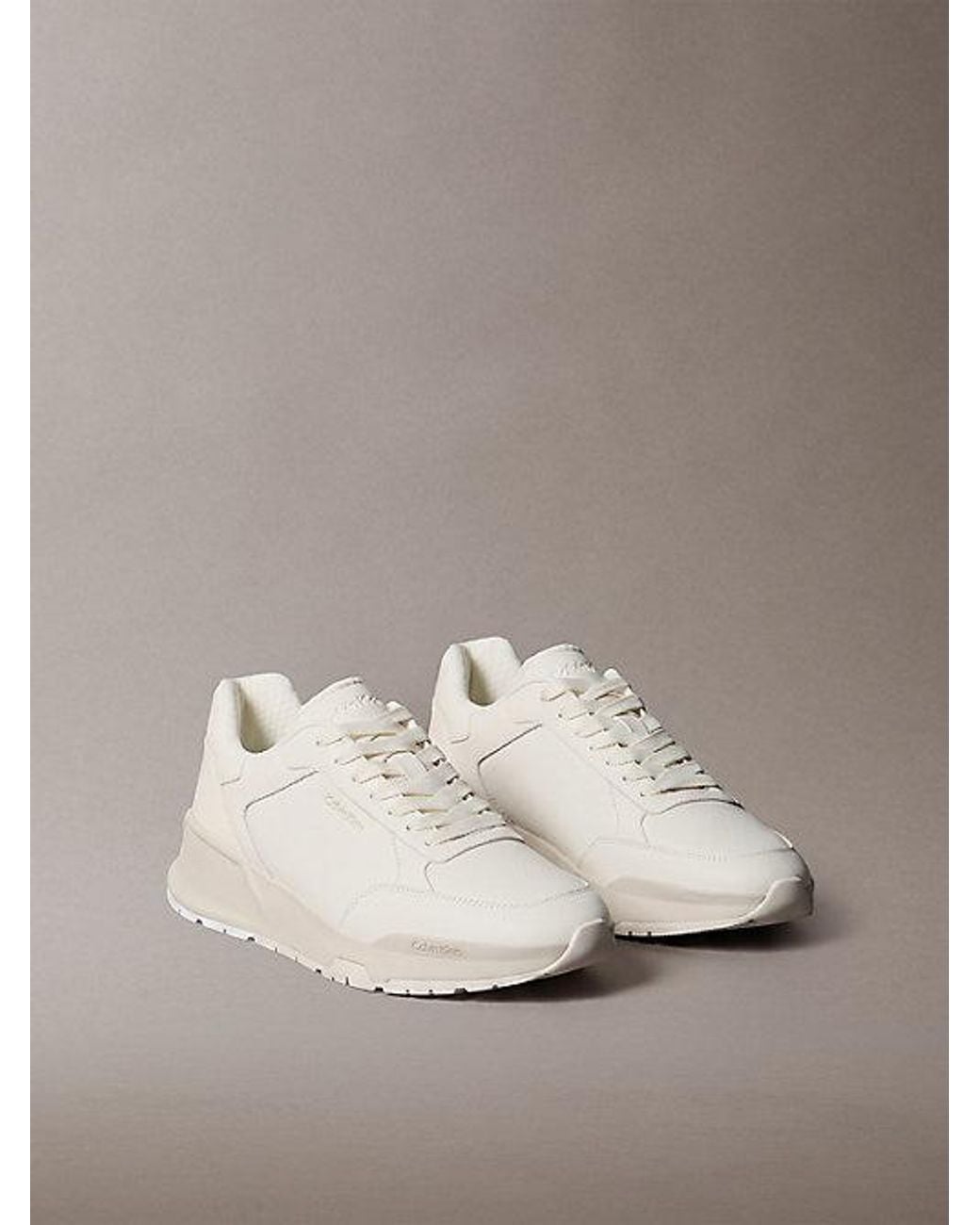 Calvin Klein Multicolor Leather Chunky Dad Trainers for men