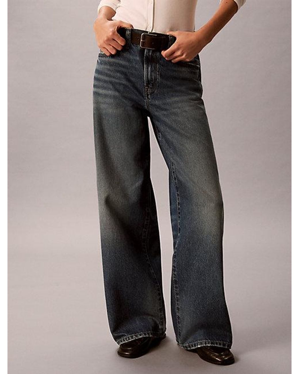 Calvin Klein Multicolor Jeans Wide Leg Jeans