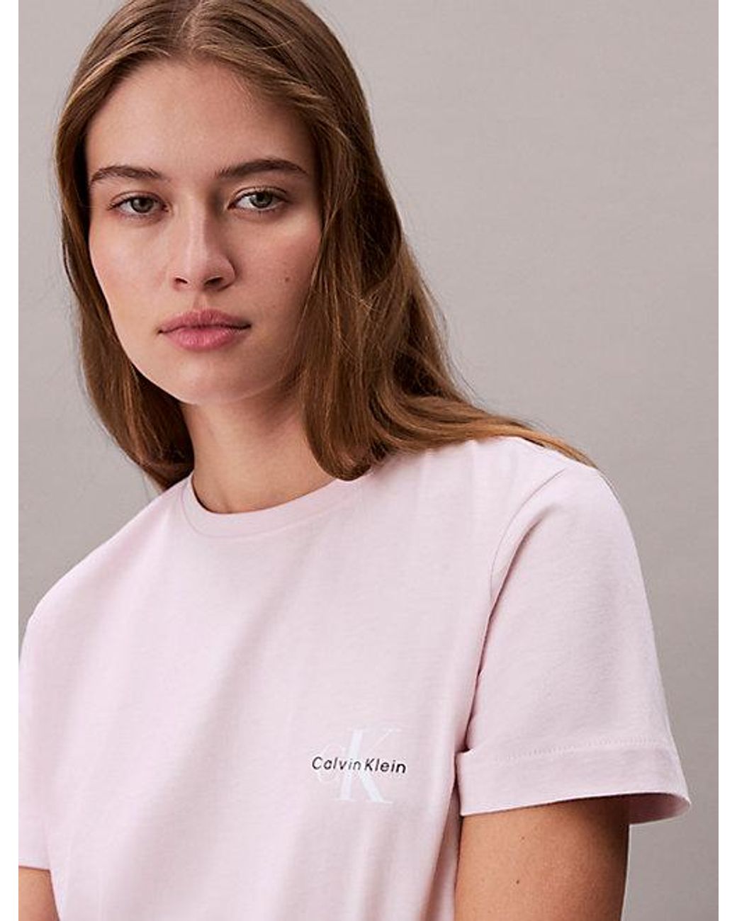 Calvin Klein Multicolor Jeans 2 Pack Cotton Monogram T-Shirts