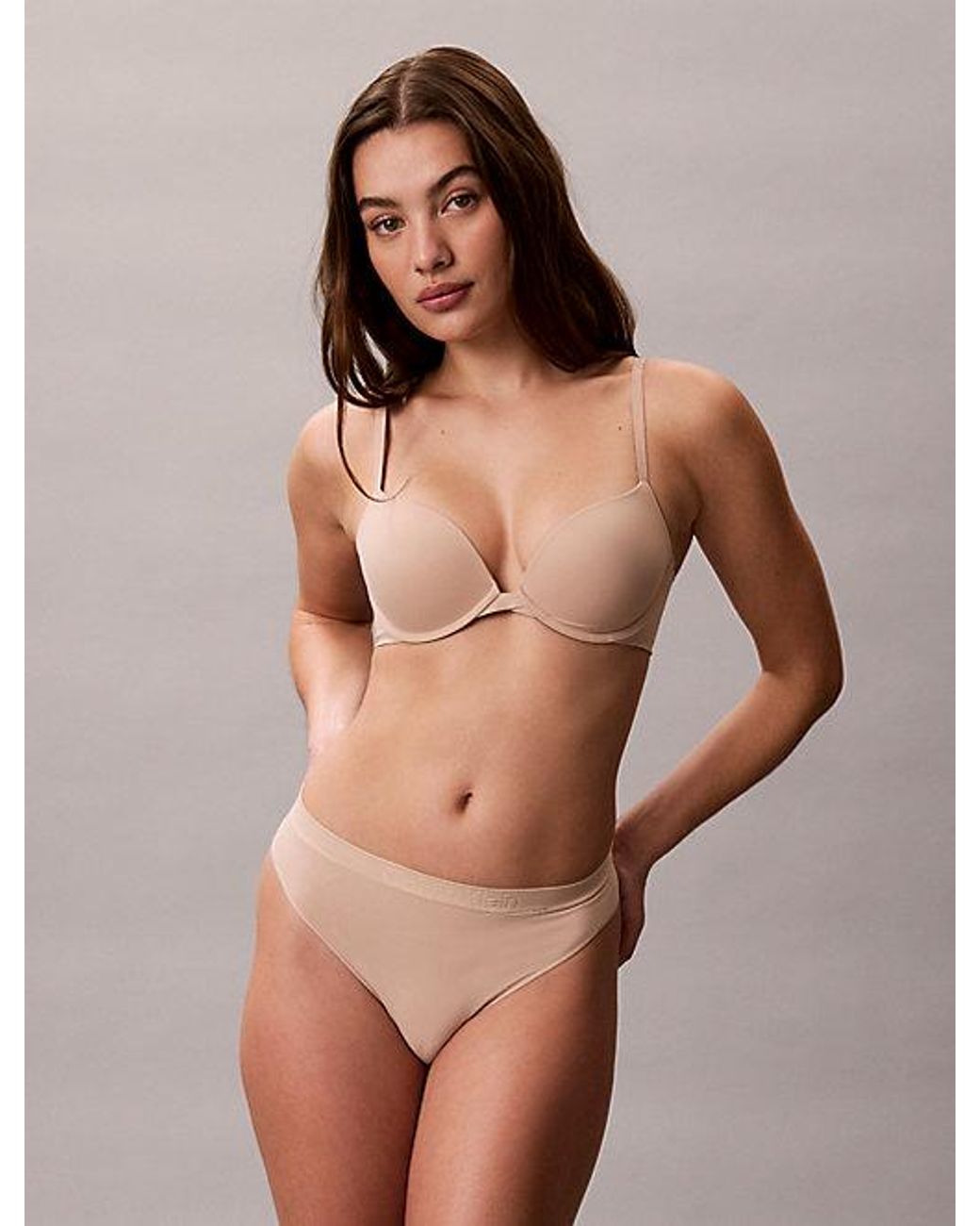Calvin Klein Brown 3Er-Pack Strings