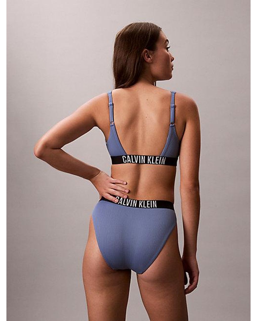 Calvin Klein Multicolor Bralette Bikini Top Intense Power