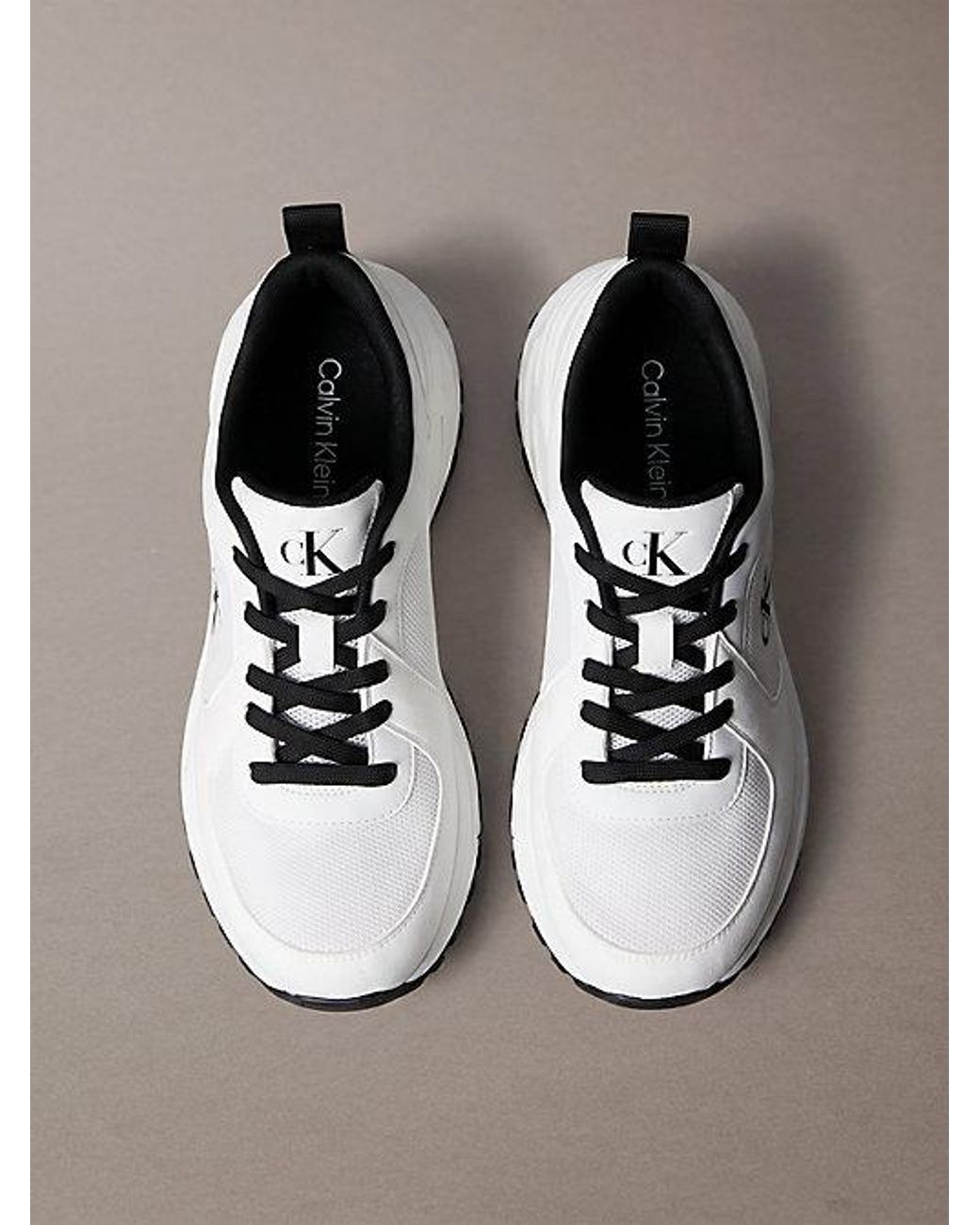 Calvin Klein Metallic Traction Runner Trainers for men