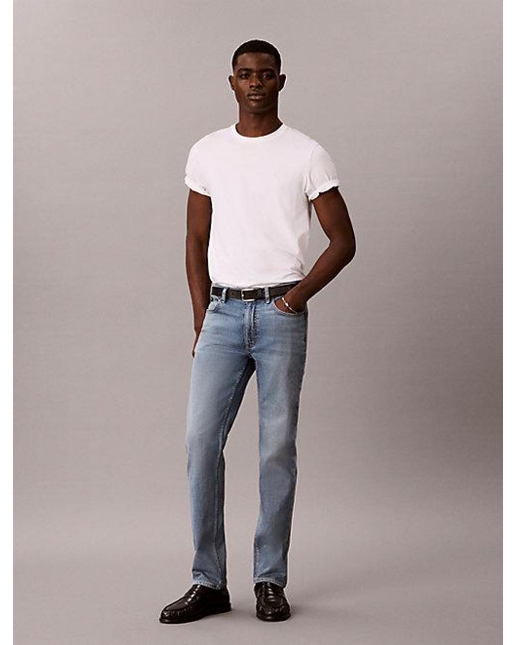 Calvin Klein Multicolor Slim Straight Jeans for men