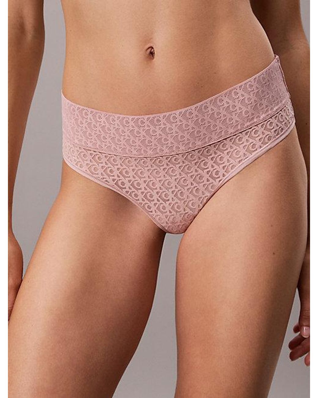 Calvin Klein Multicolor Brazilian Briefs Icon Logo Lace