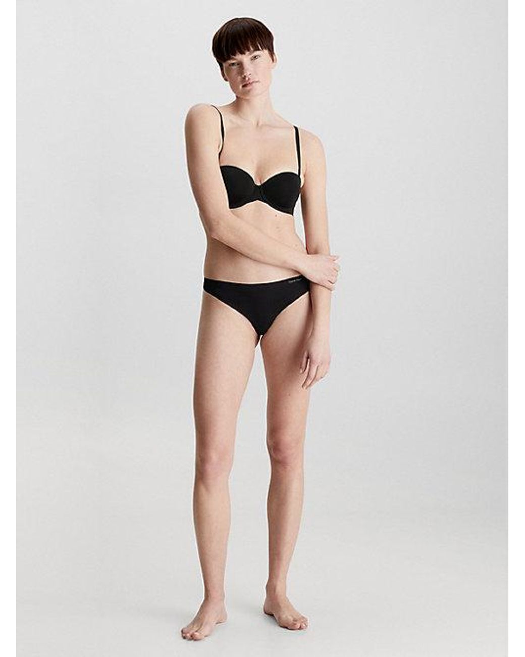 Calvin Klein String in het Black