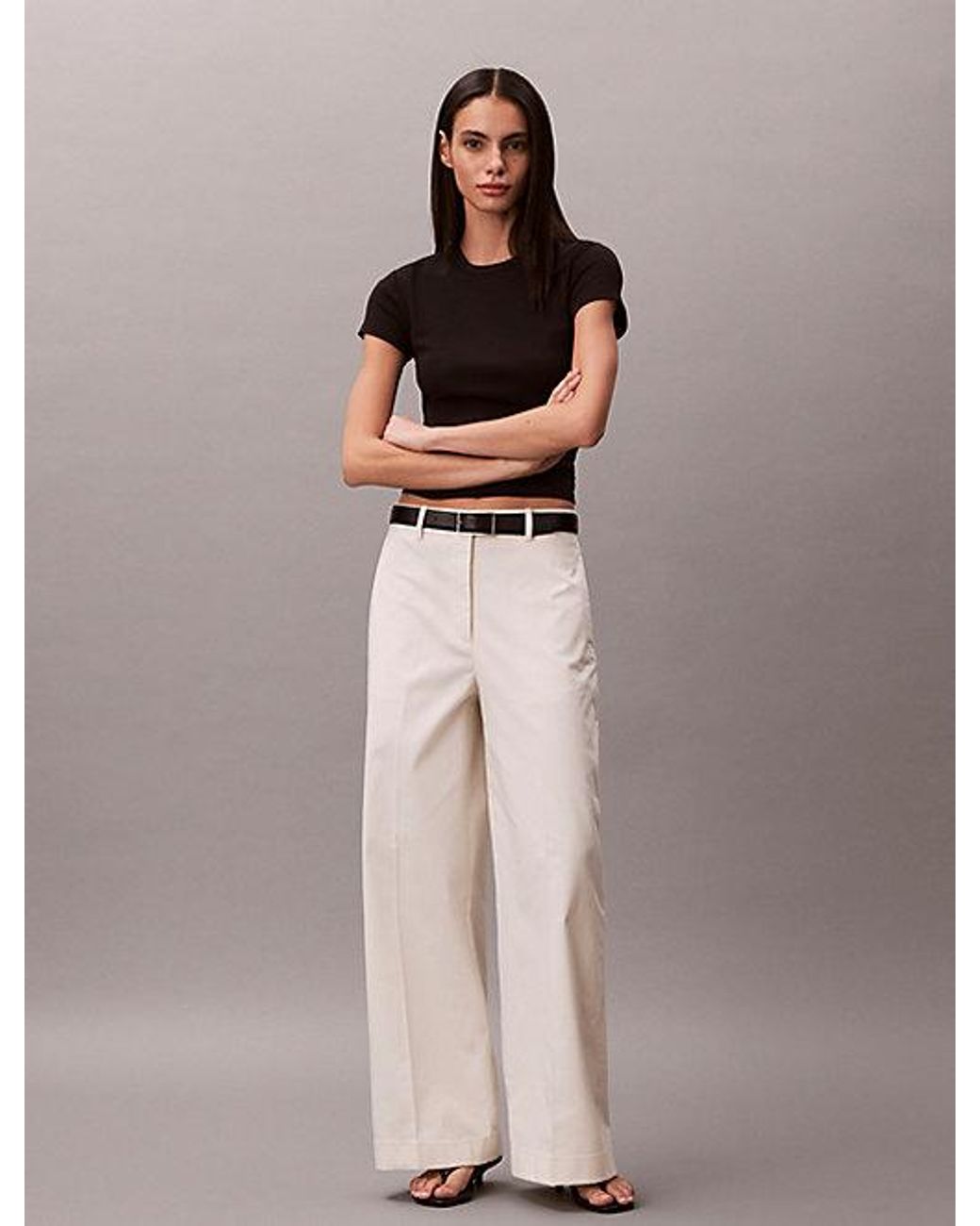 Calvin Klein Multicolor Jeans Baggy Chino Pants