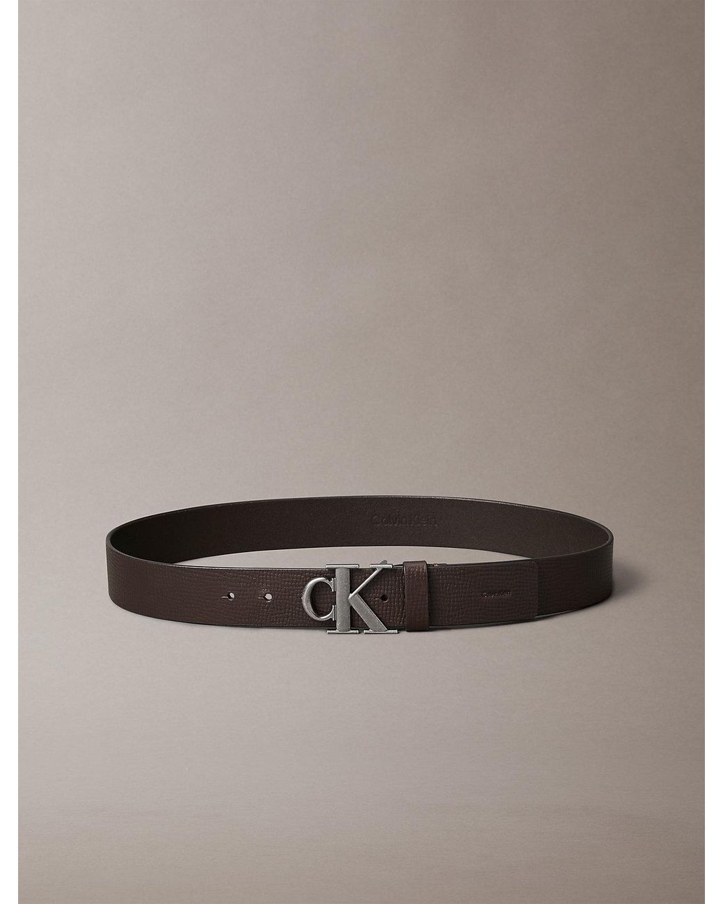 Cintura di Calvin Klein in Brown da Uomo