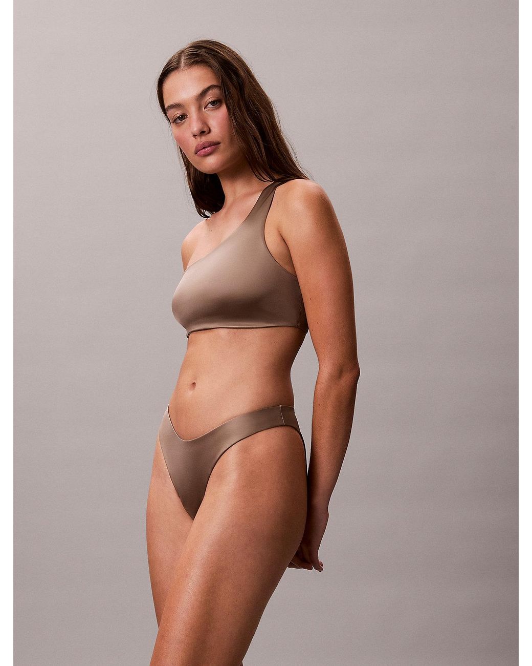 Bas De Bikini Échancré Calvin Klein en coloris Purple