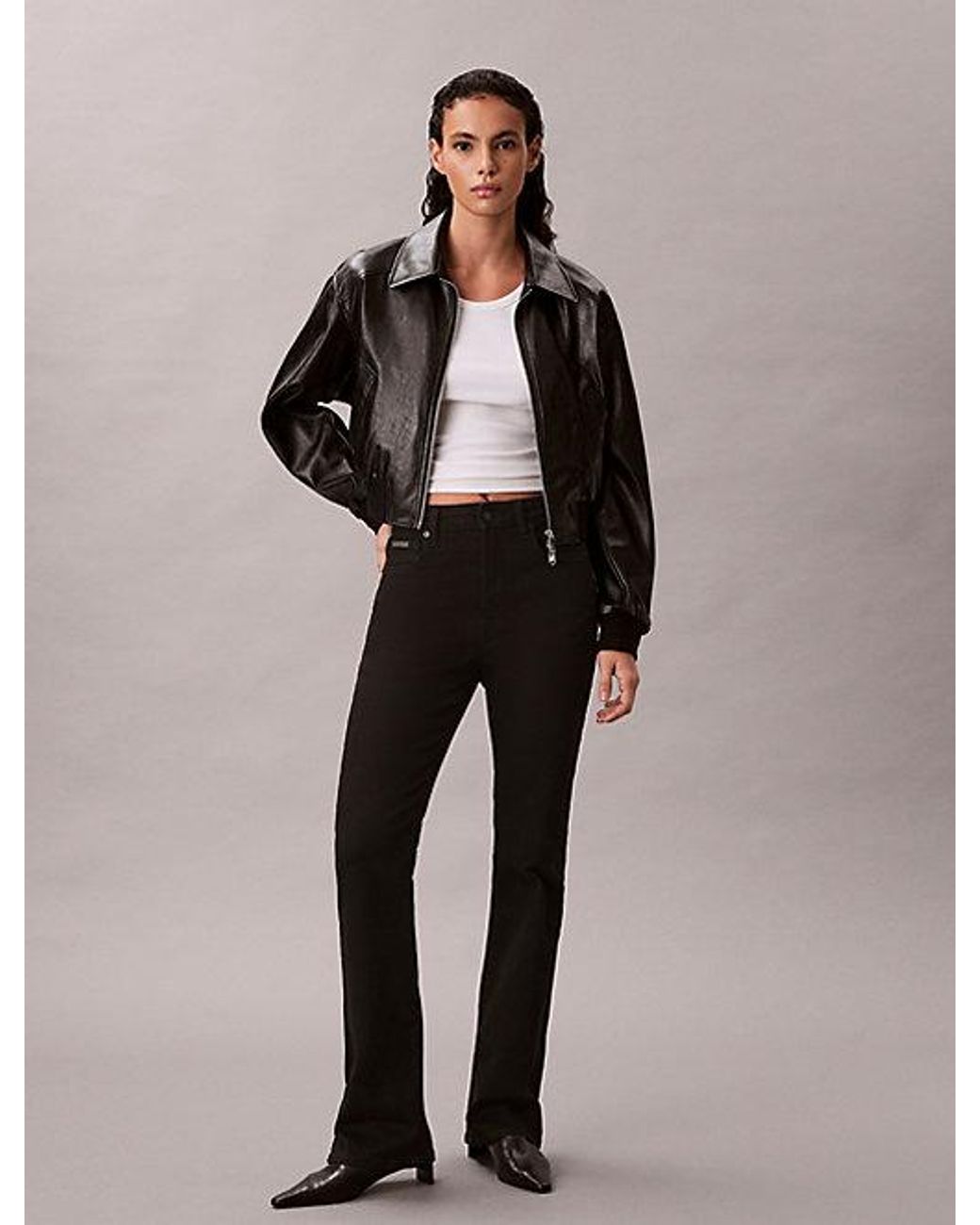 Calvin Klein Black Jeans Skinny Bootcut Jeans