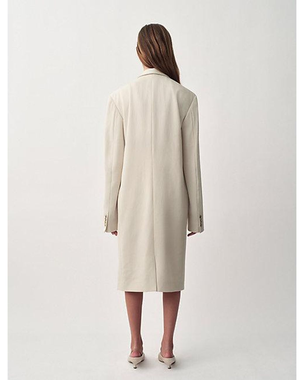 Calvin Klein Natural Evelyn Coat