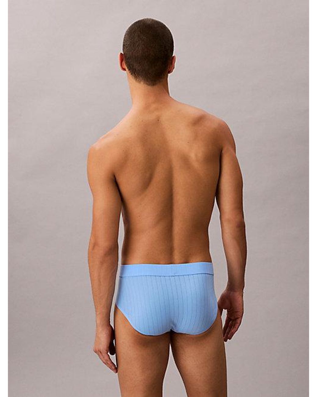 Calvin Klein Blue Briefs Heritage Cotton Stretch for men