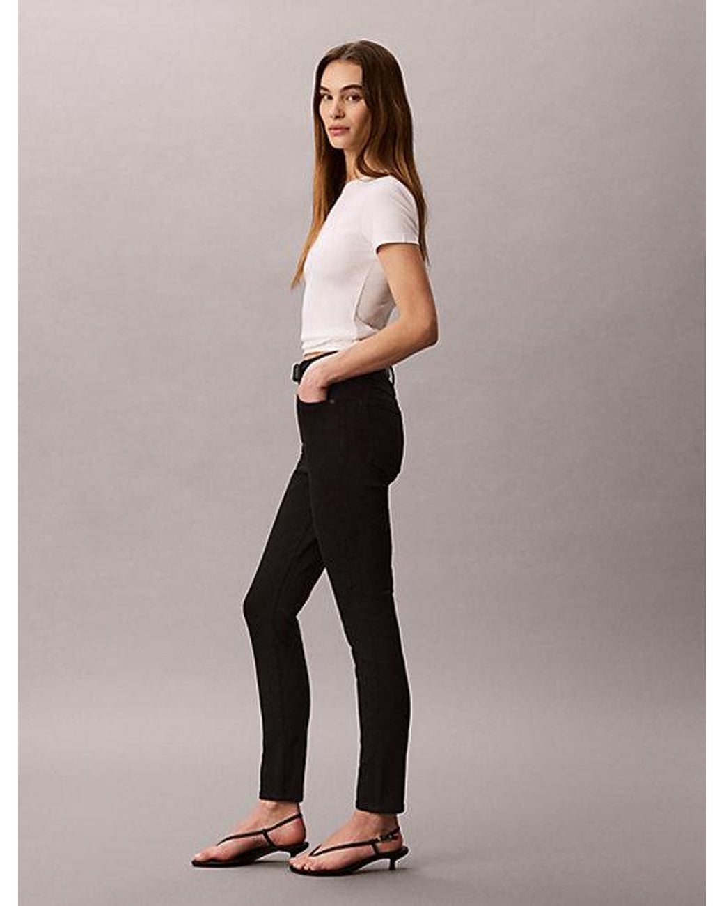 Calvin Klein Multicolor Jeans High Rise Skinny Fit Jeans