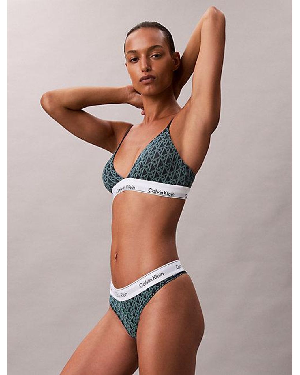 Calvin Klein String in het Brown