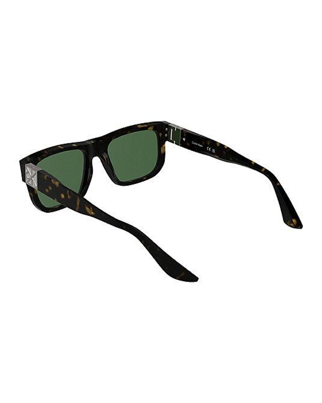 Calvin Klein Green Modified Rectangle Sunglasses for men