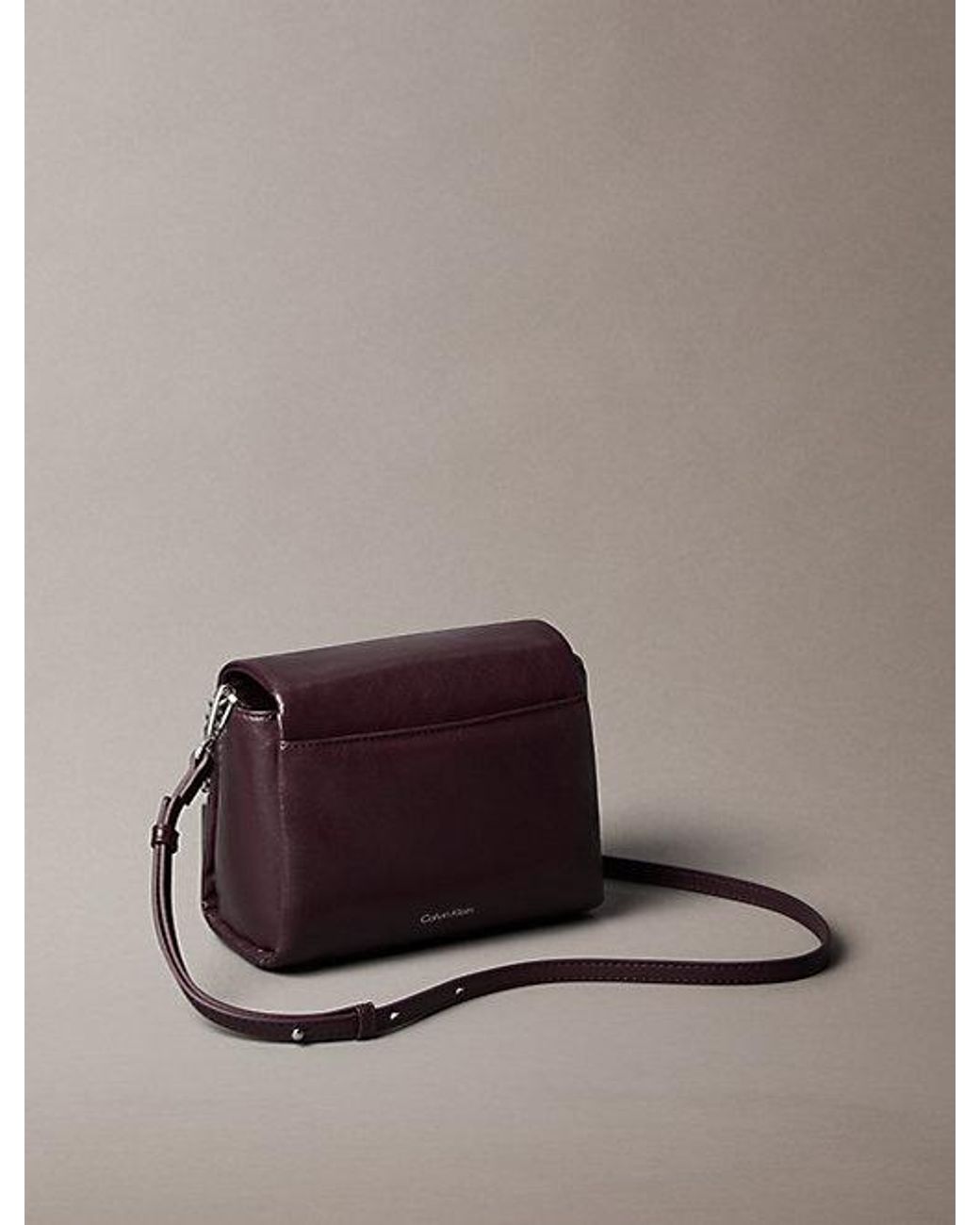 Calvin Klein Multicolor Padded Emblem Hardware Crossbody Bag