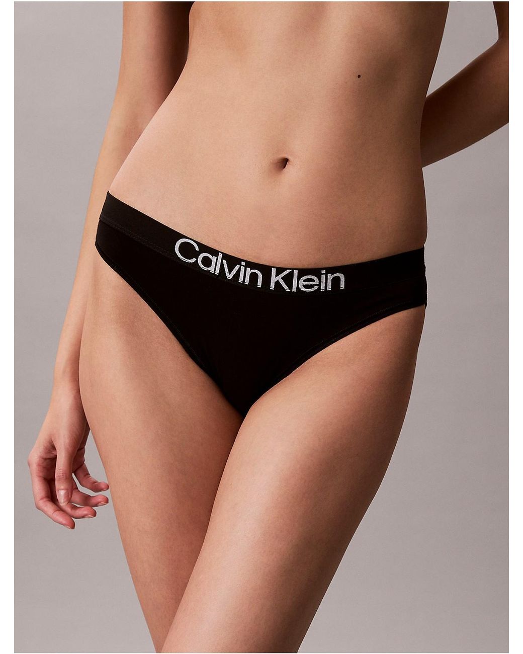 Calvin Klein Black Maximum Cotton Bikini