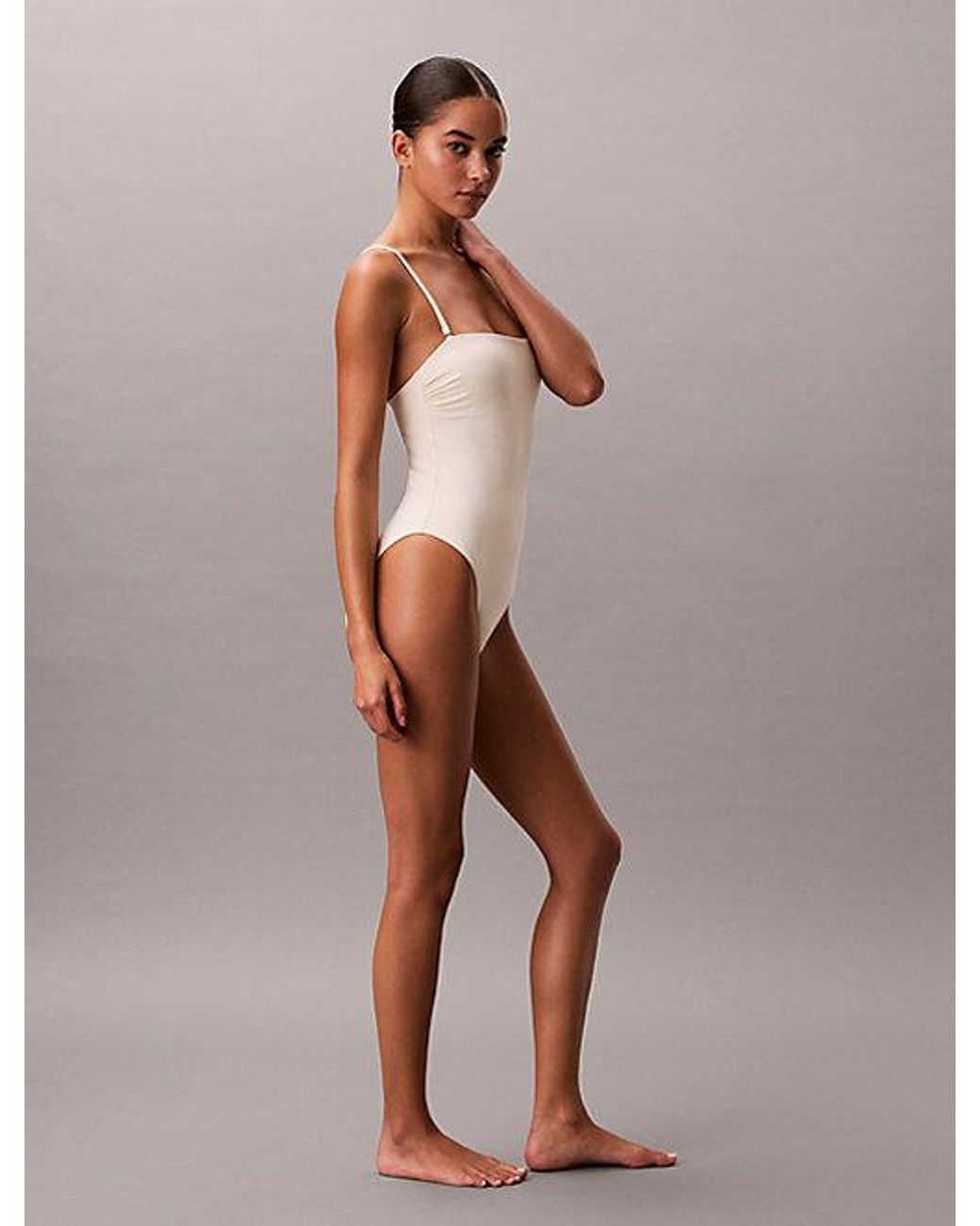 Calvin Klein Multicolor Bandeau Swimsuit Essentials