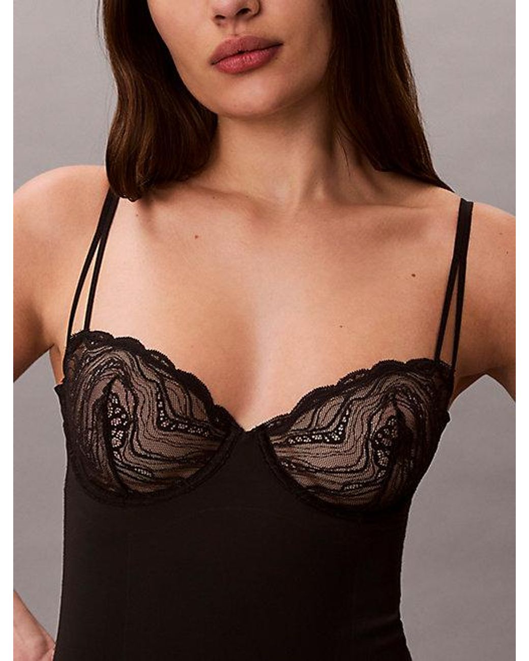 Calvin Klein Shapewear Body in het Brown