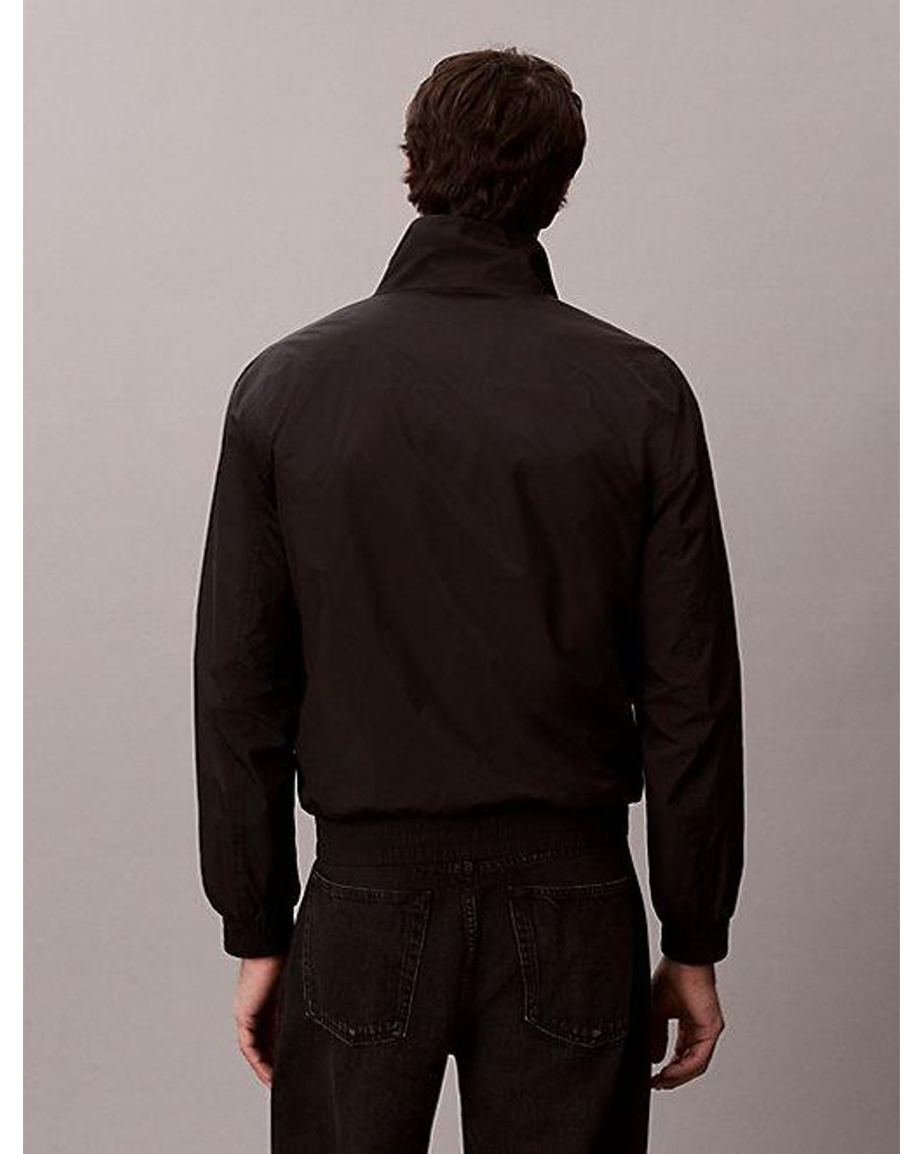 Calvin Klein Brown Jeans Technical Zip Up Jacket for men