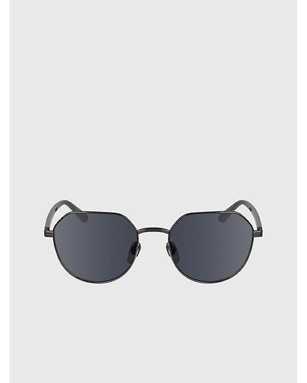 Calvin Klein Blue Round Sunglasses