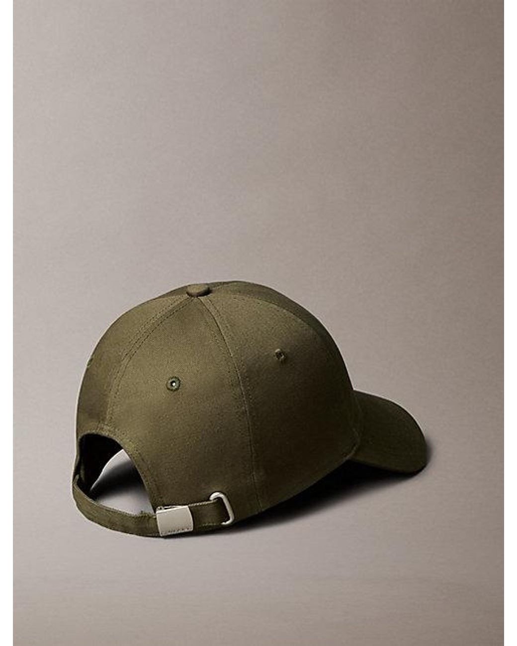 Calvin Klein Green Jeans Embroidered Monogram Baseball Cap