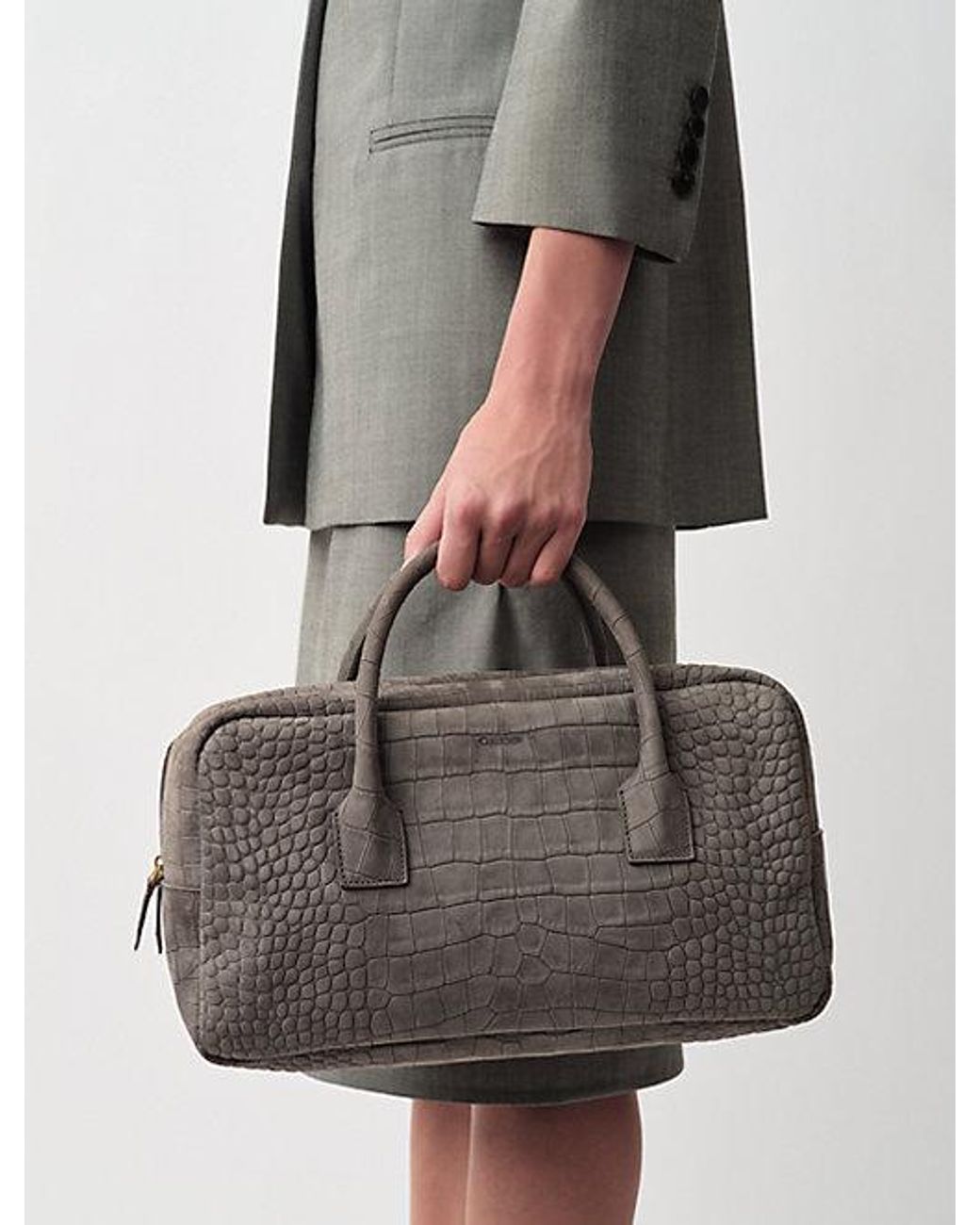 Calvin Klein Gray America Duffel Bag