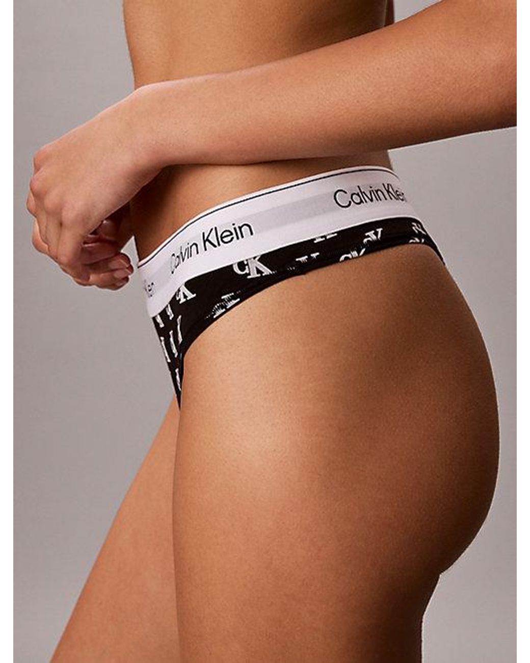 Calvin Klein Multicolor Thong Icon Cotton Modal
