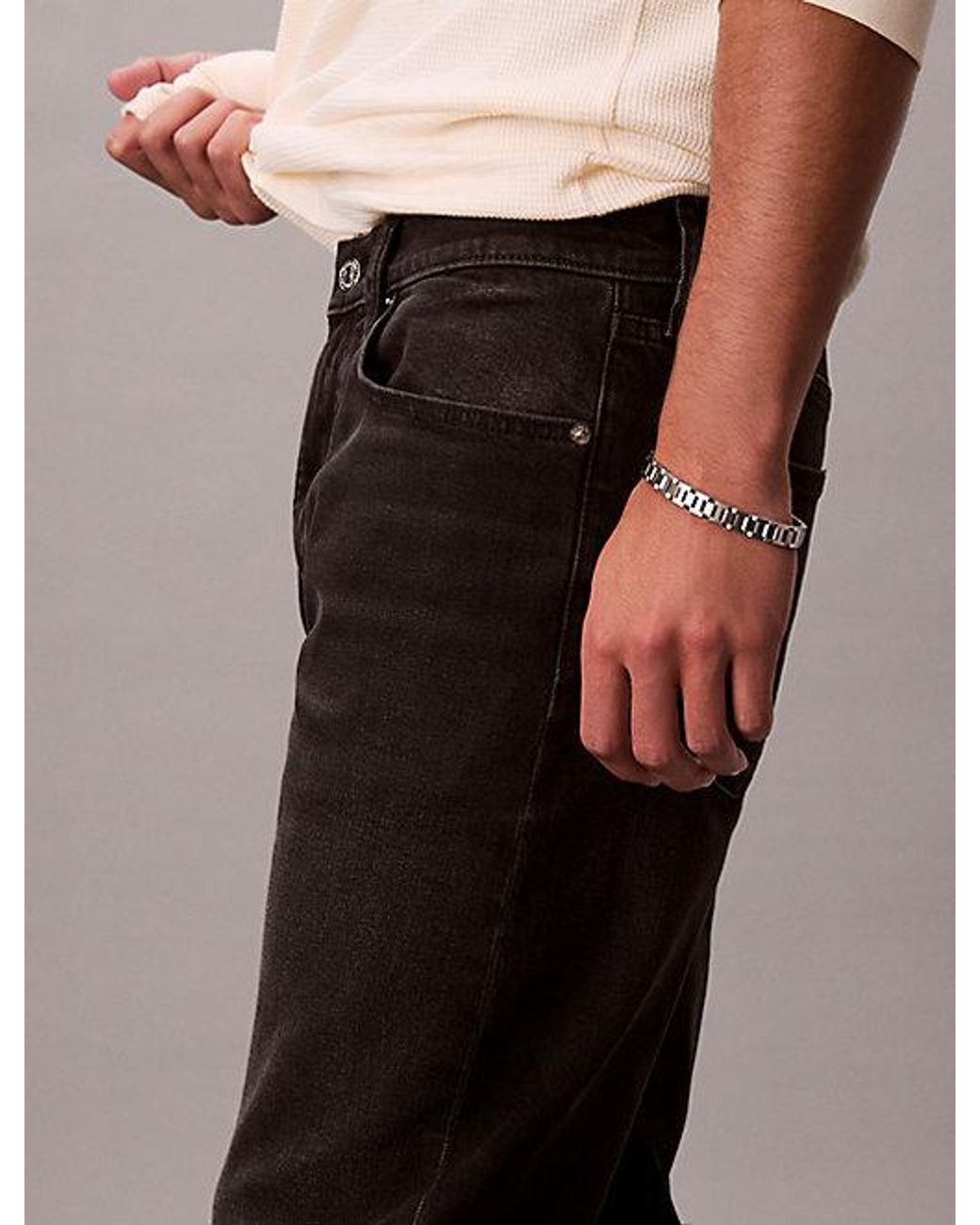Calvin Klein Multicolor Jeans Classic Tapered Jeans for men