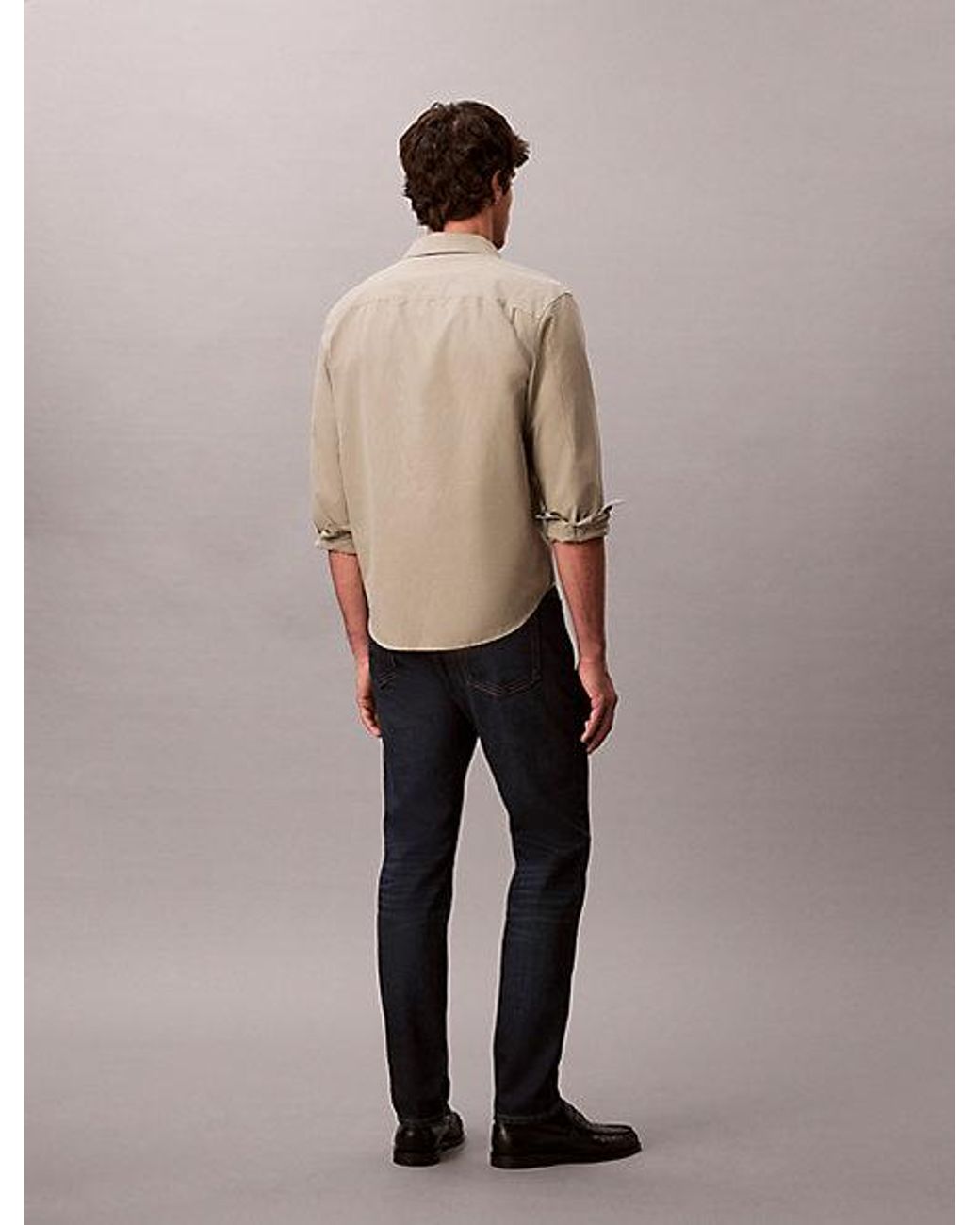 Calvin Klein Natural Slim Tapered Jeans for men