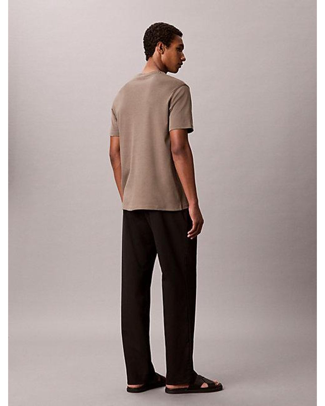 Calvin Klein Natural Supima Cotton T-Shirt for men
