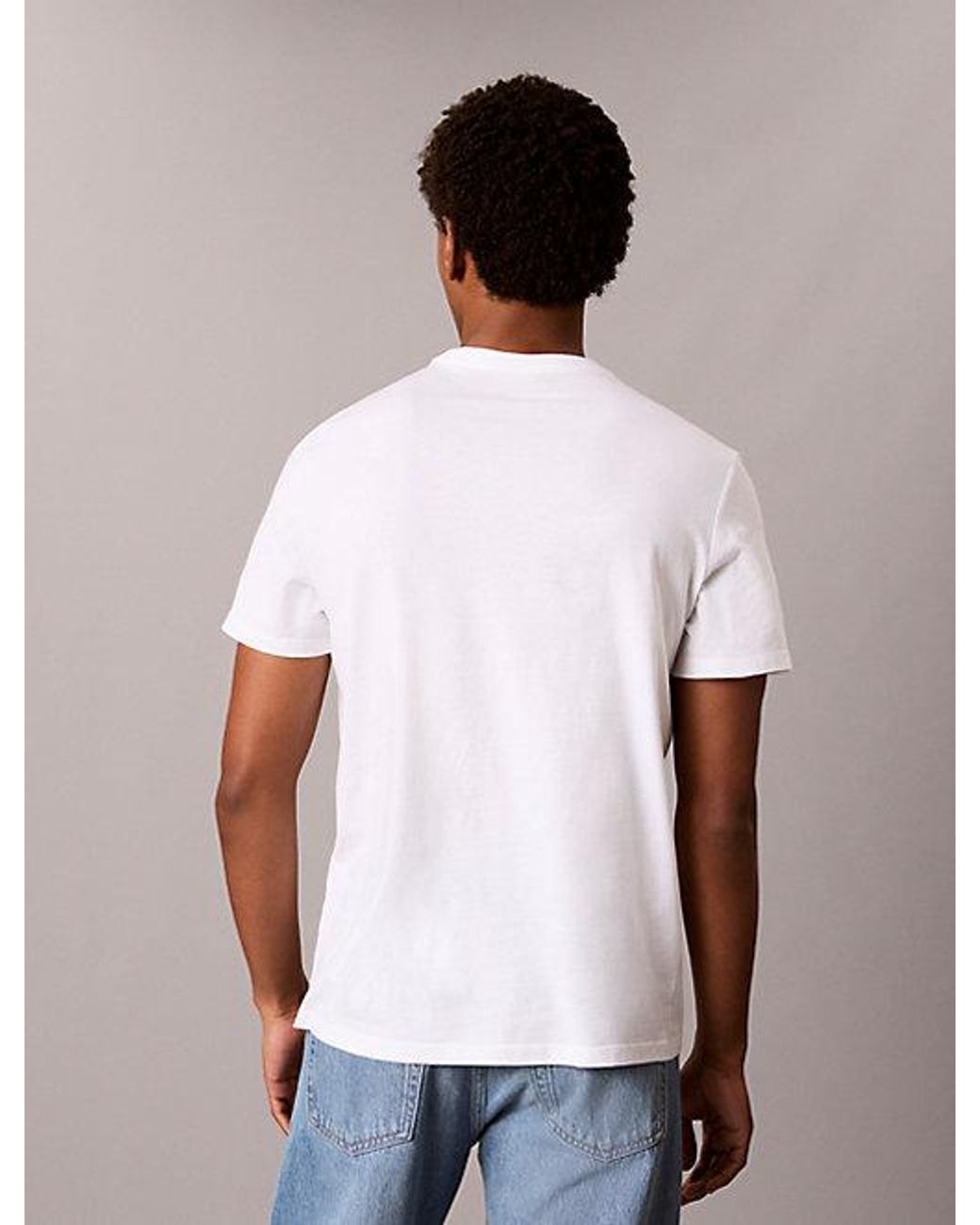 Calvin Klein Black Jeans 2 Pack Monogram T-Shirts for men