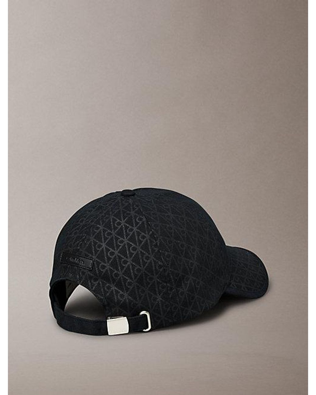 Calvin Klein Baseballcap Aus Canvas Mit Emblem-Logo in Black für Herren
