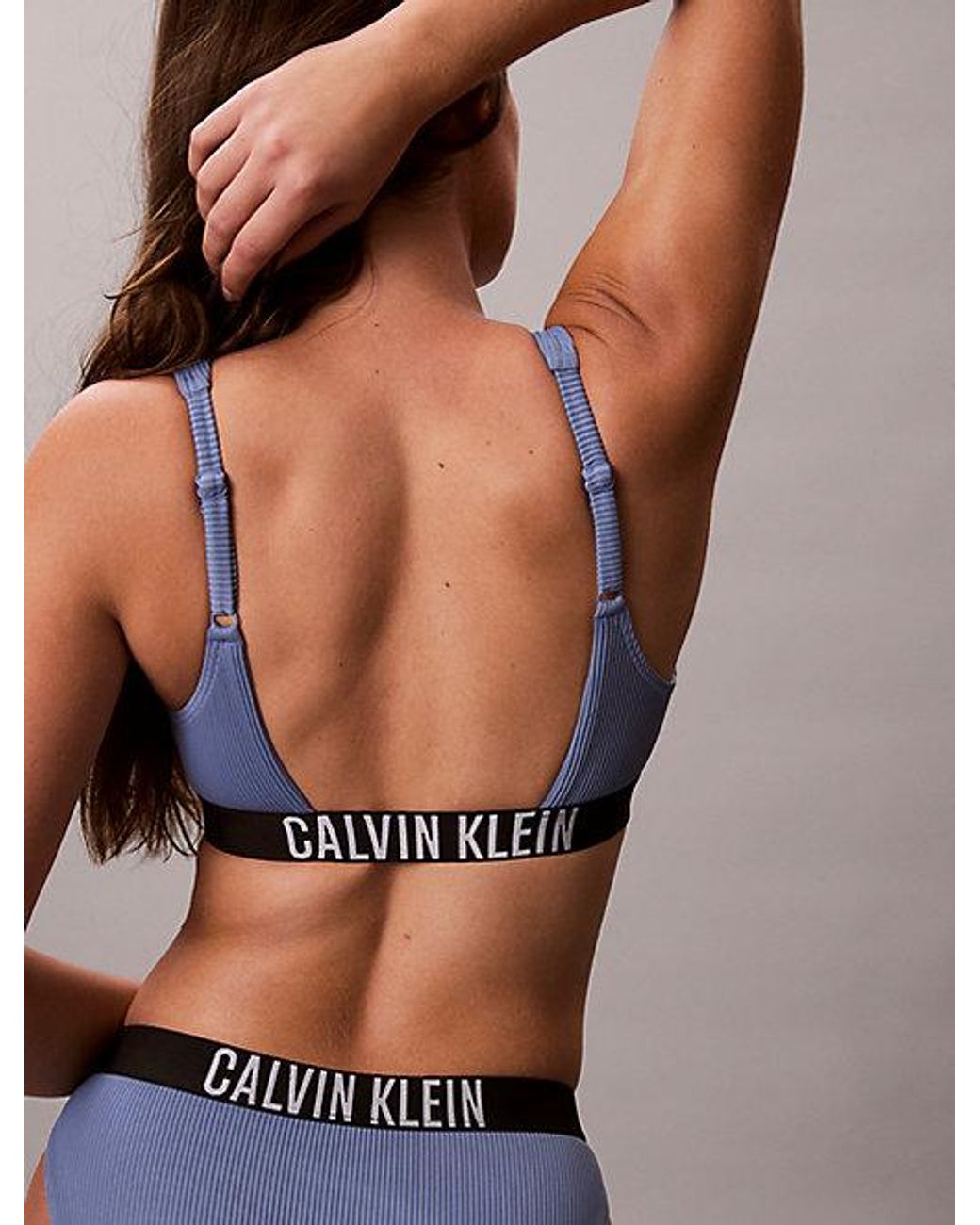 Calvin Klein Multicolor Bralette Bikini Top Intense Power