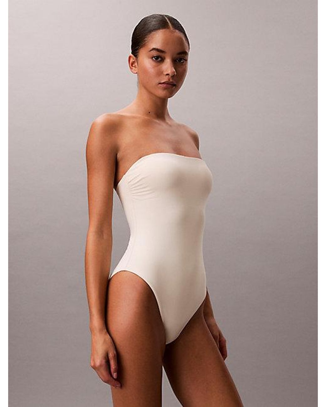 Calvin Klein Multicolor Bandeau Swimsuit Essentials