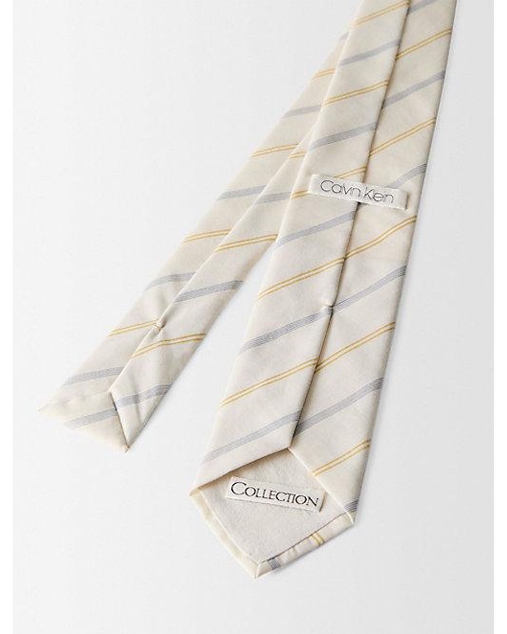 Calvin Klein Walker Stropdas in het White