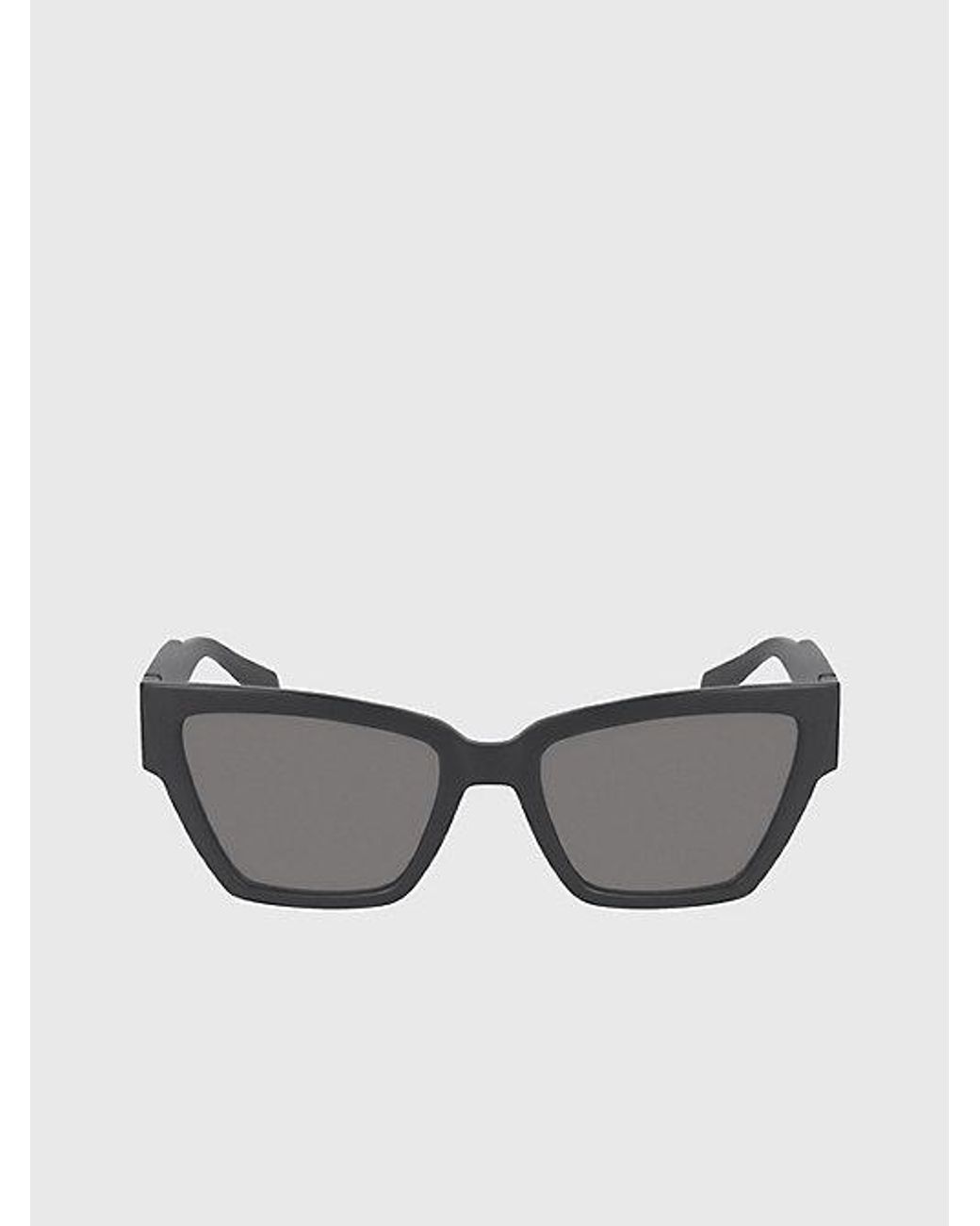 Calvin Klein Gray Jeans Cat Eye Sunglasses