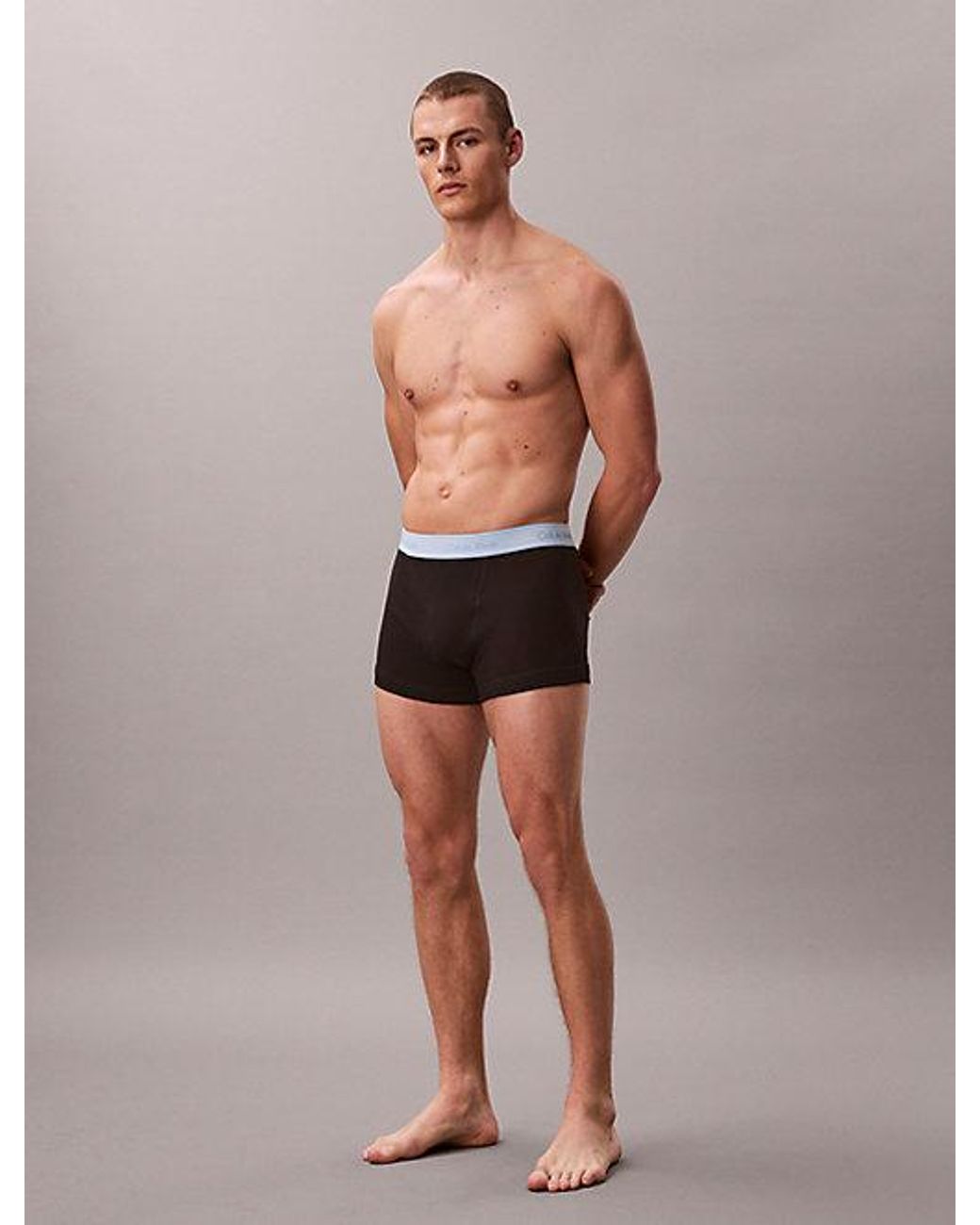 Calvin Klein 5-Pack Korte Boxers in het Blue voor heren